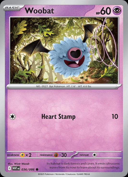 Woobat #036 — White Flare