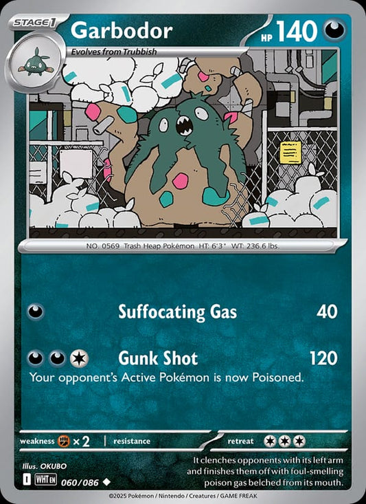 Garbodor #060 — White Flare