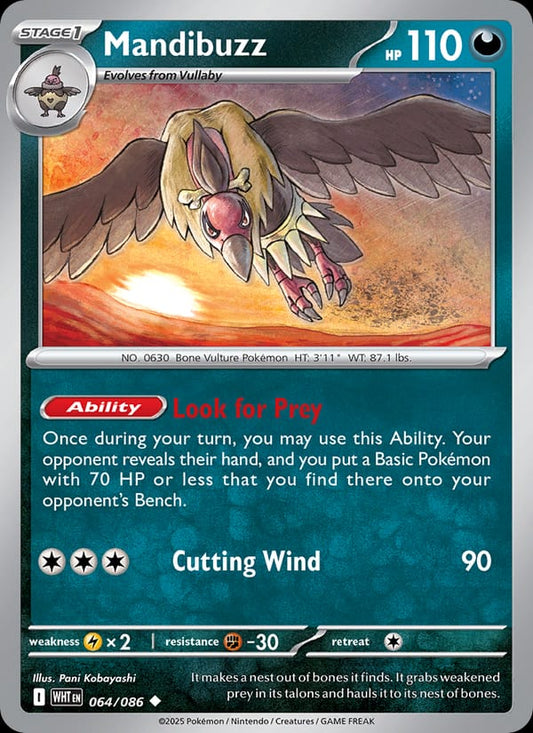 Mandibuzz #064 — White Flare