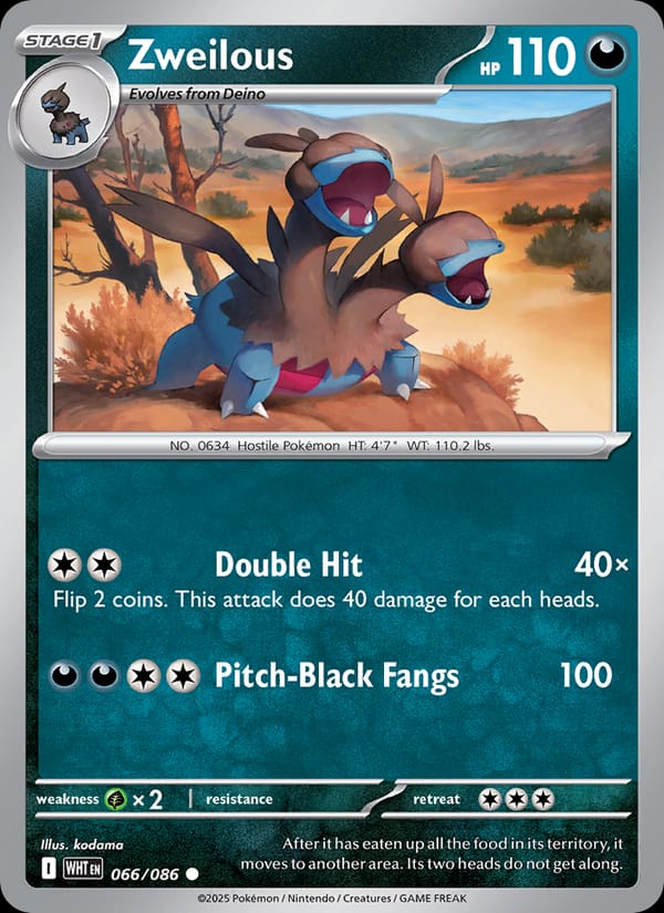 Zweilous #066 — White Flare