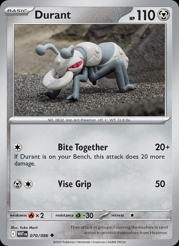 Durant #070 — White Flare