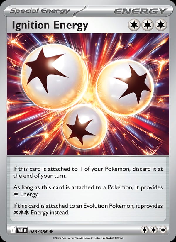 Ignition Energy #086 — White Flare