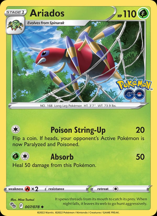 Ariados #007 — Pokémon GO