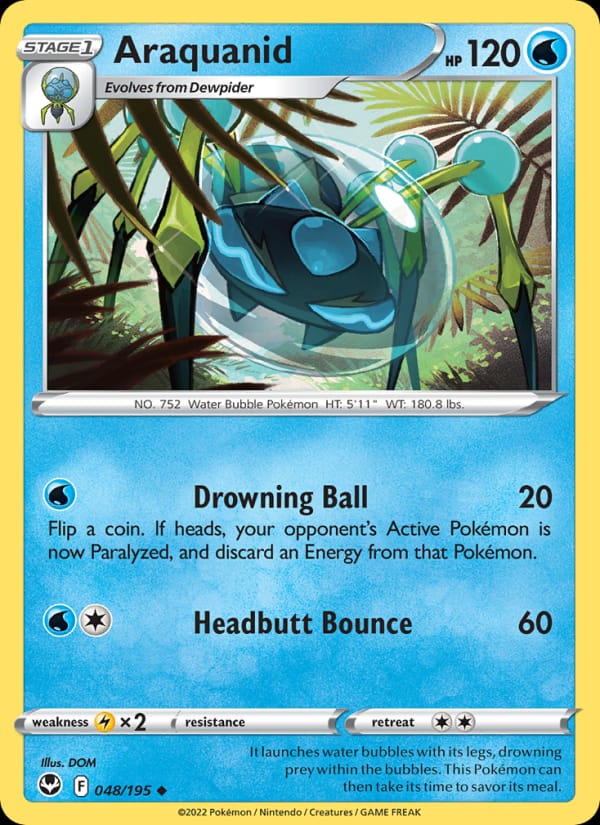Araquanid #048 — Silver Tempest