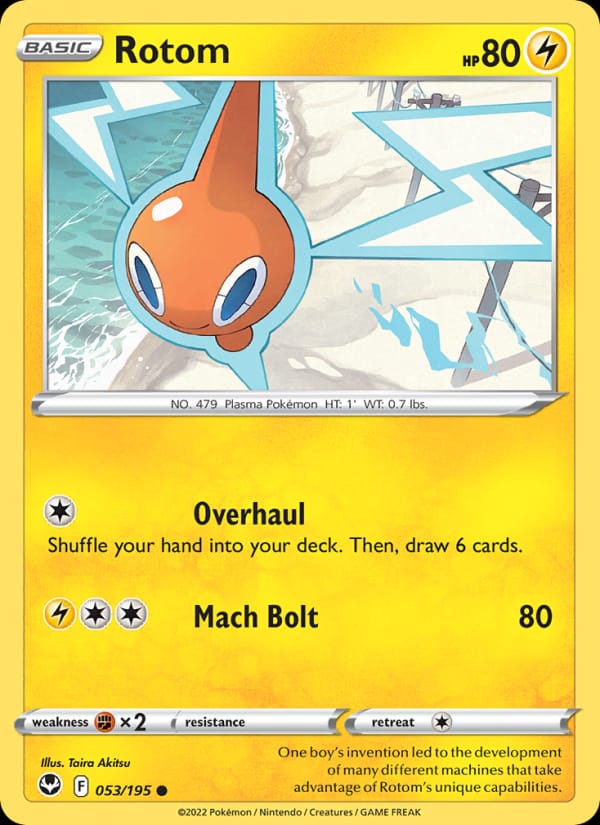 Rotom #053 — Silver Tempest