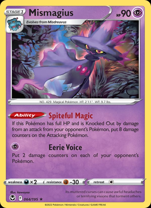 Mismagius #064 — Silver Tempest